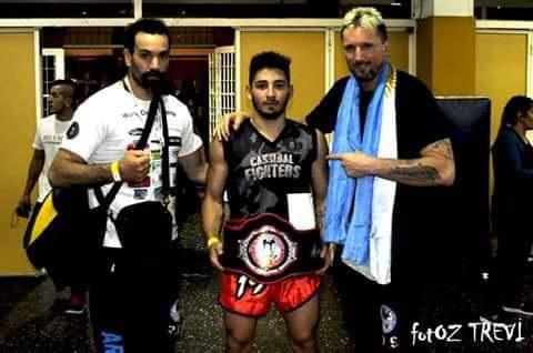 garavaglia Mundial WKF Argentina 2018 Lucas Oporto Campeón mundial catg 70kg