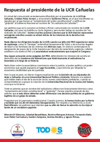 Comunicado