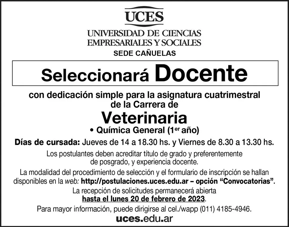 avisoEL CIUDADANO 3x10cm + web - BUSQUEDA DOCENTE