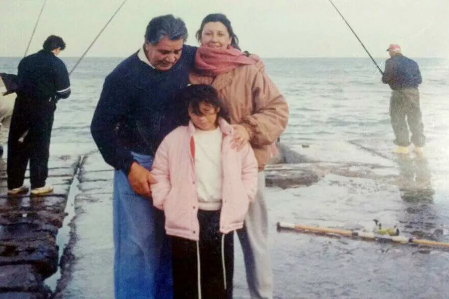 agustin y familia