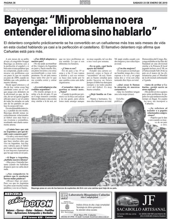 bayenga El Ciudadano Página 38