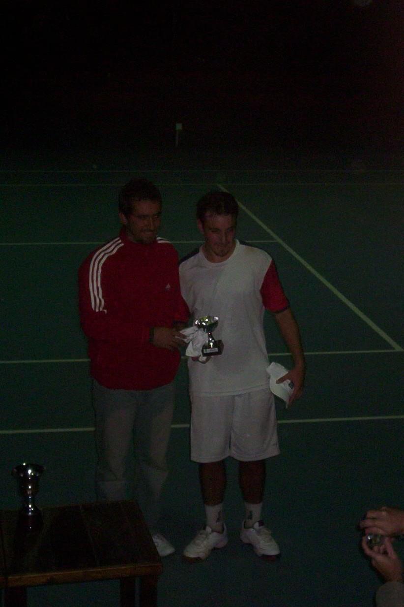 chalcoff primer torneo, final de la Copa Wilson en 2007