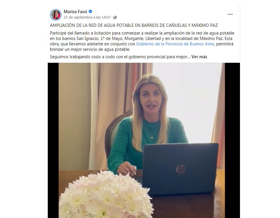 captura fassi obras de agua