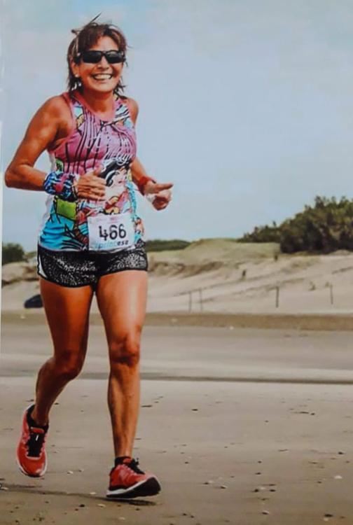 dominguez Carrera de la mujer Necochea  .Marzo 2020