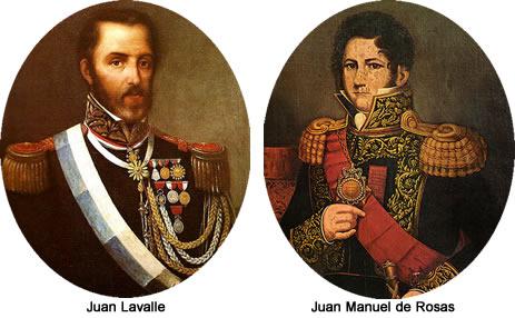 lavalle y rosas