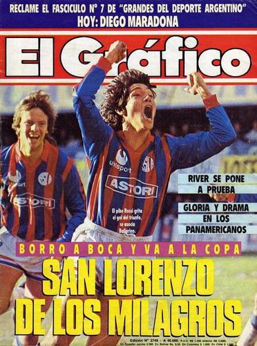 anuario futbol ruben dario yaya rossi tapa de el grafico