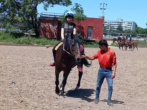 debora montada pista