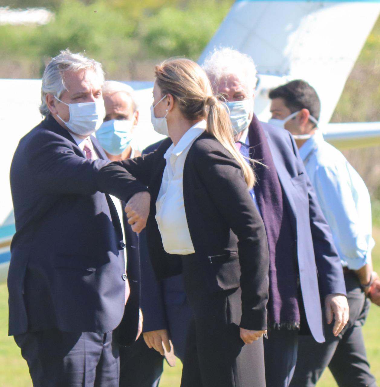 1ra visita PRESIDENTE en el Htal Cuenca 7