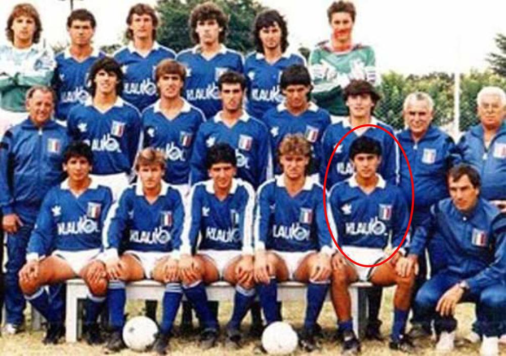 luis sosa el equipo que jug+¦ en el mundial de clubes en viaregio Italia est+í batistuta, dario Franco y un un sobrino de Maradona diego L+¦peZ B