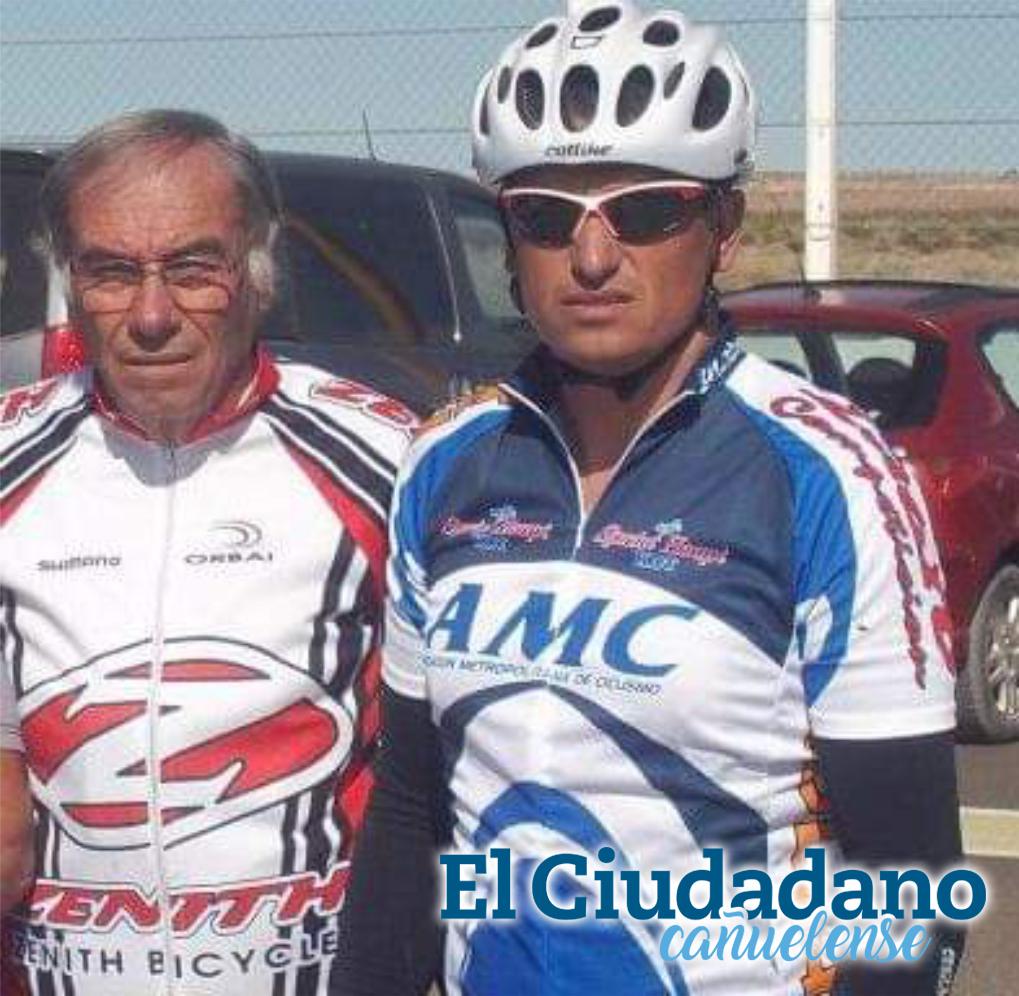 AUGE con el padre  Sub campeón arg de ruta Neuquén 2013
