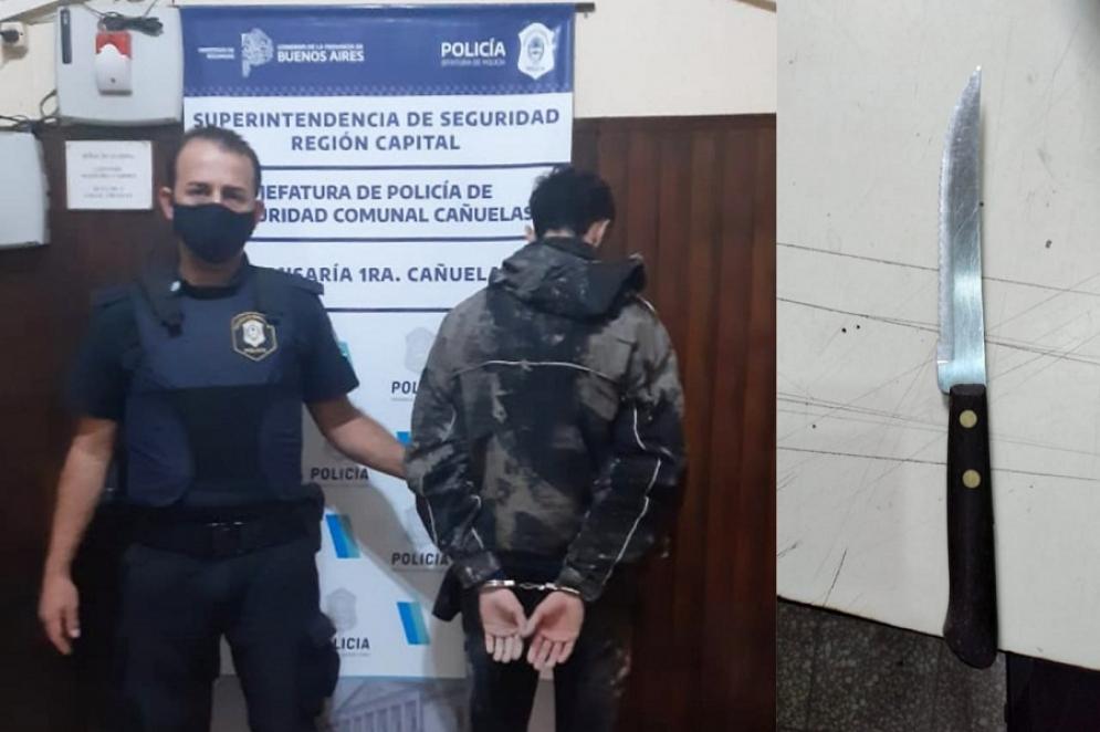 delincuente atrapado por vecinos