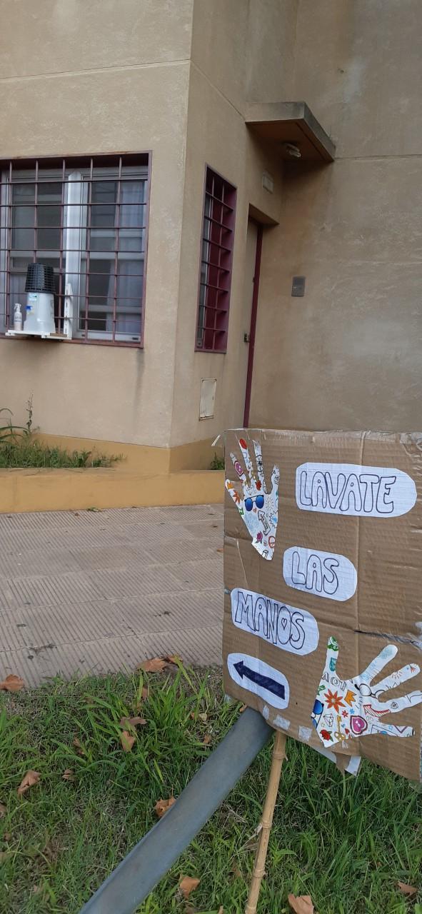 Lavate las manos