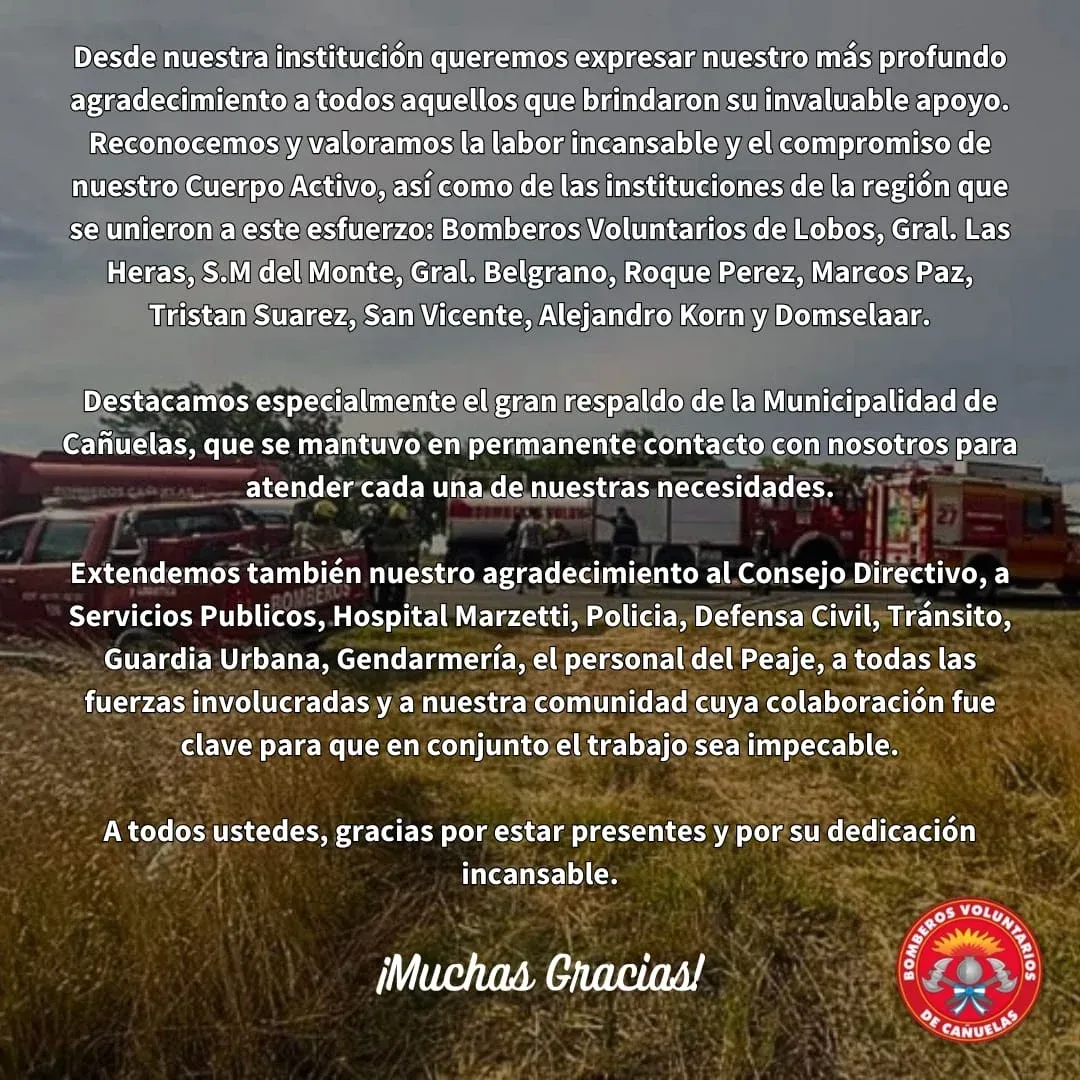 COMUNICADO DE PRENSA - AGRADECIMIENTOS (1)