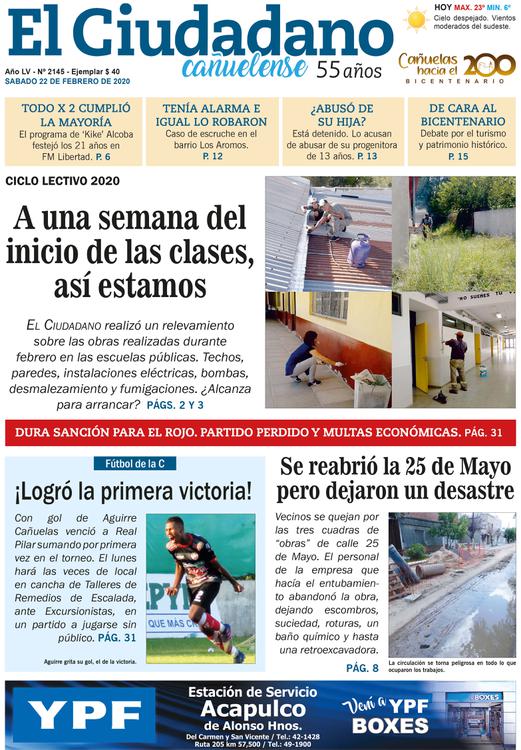 El Ciudadano Página 01 TAPA