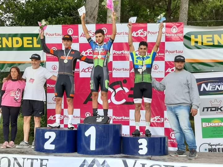 ciclismo miranda podio