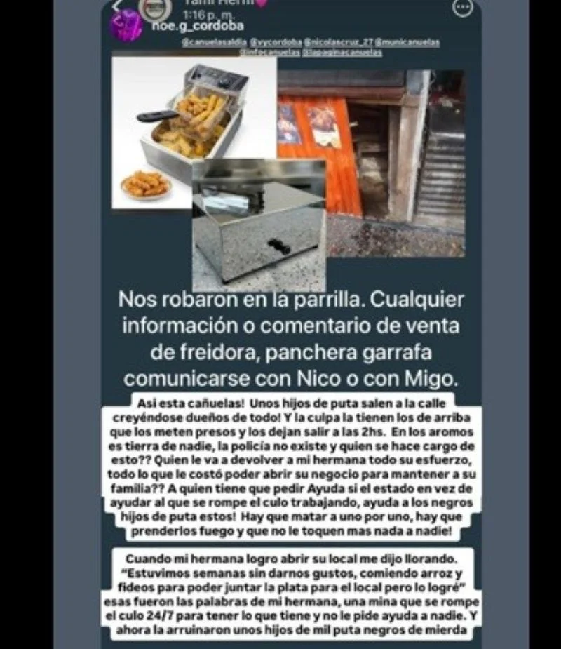 robo parrilla
