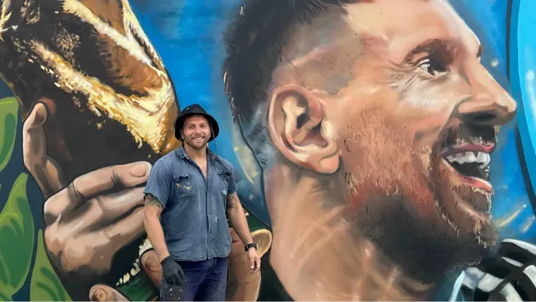 portada messi pintor