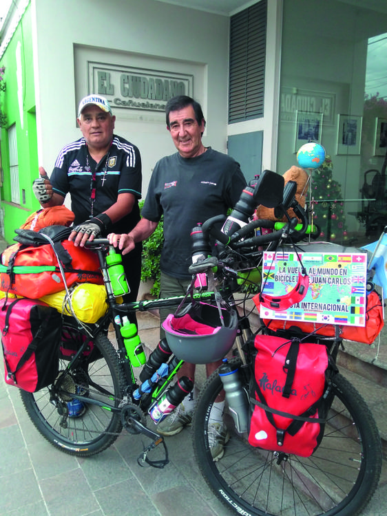 Cicloturista Sepulveda