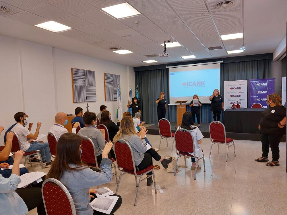 1-11 taller de lengua de señas en el HNK (2)