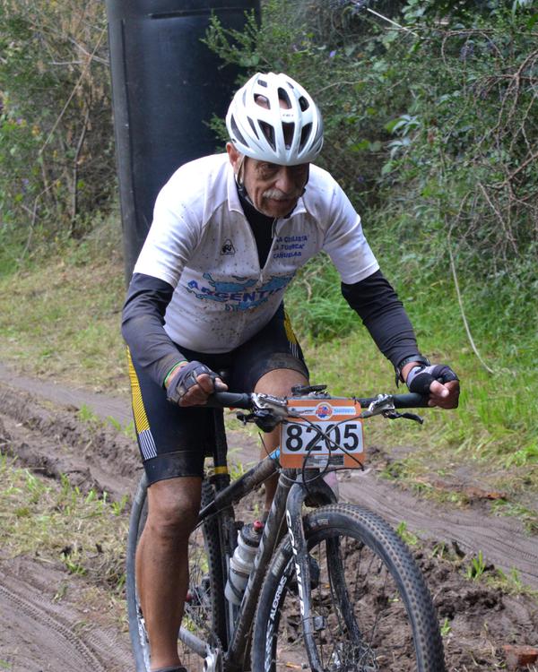 mountain bike  Antonio Lorger Categoria e 72 años ESTA