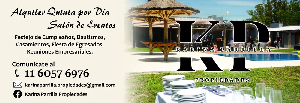 Karina propiedades salon de eventos