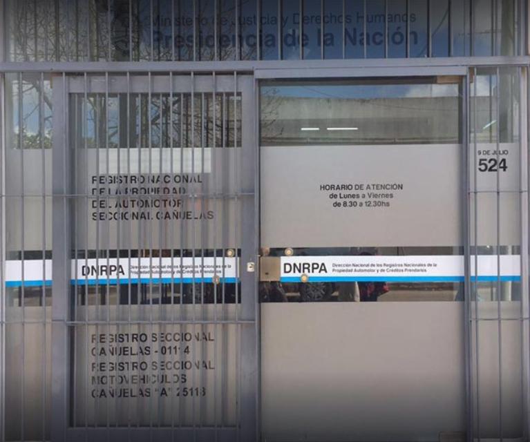 registro automotor cañuelas