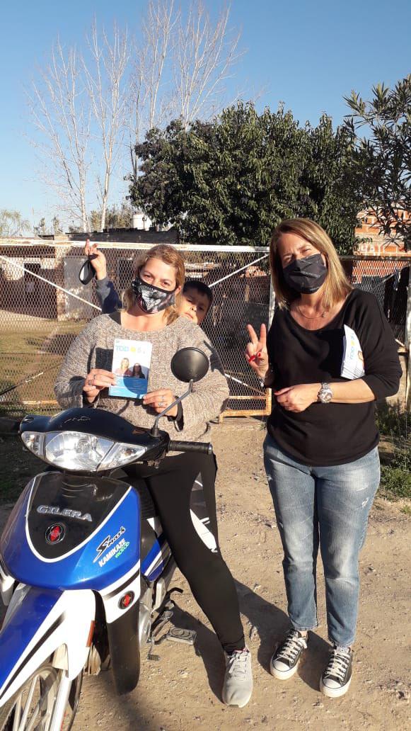 Valeria Rios en Campaña