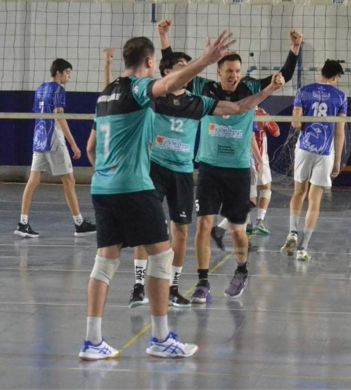 voley giraldo FESTEJANDO PUNTO
