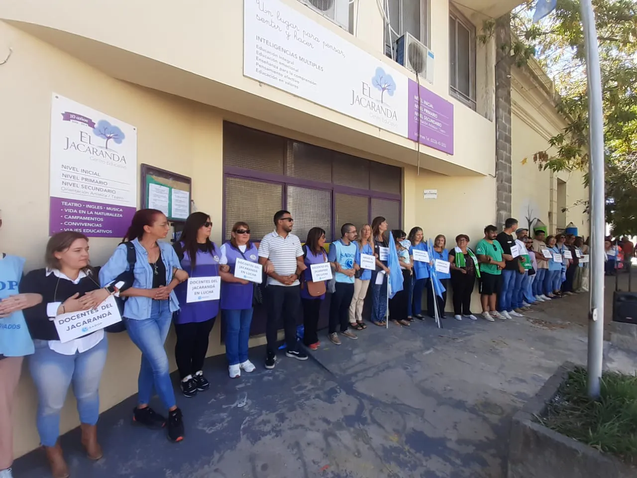 paro en el jacaranda