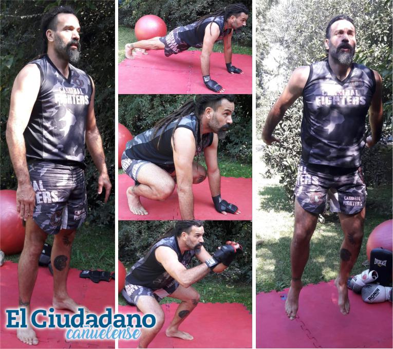 ejercicios en casa burpee