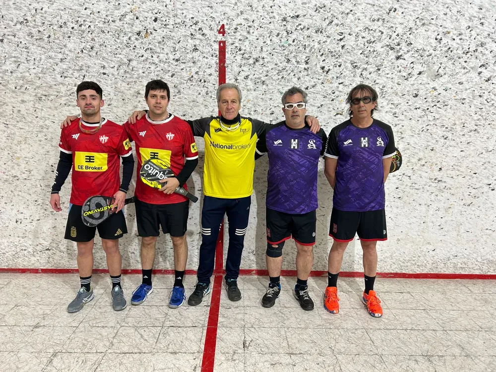 Pelota paleta cañuelas tercera