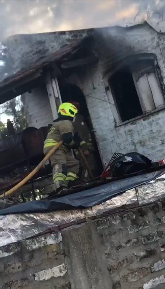 Incendio y solidaridad