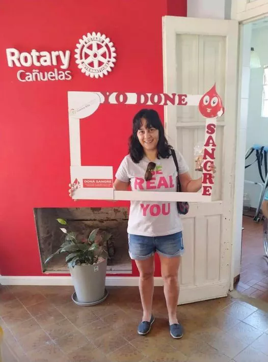 rotary donar sangre