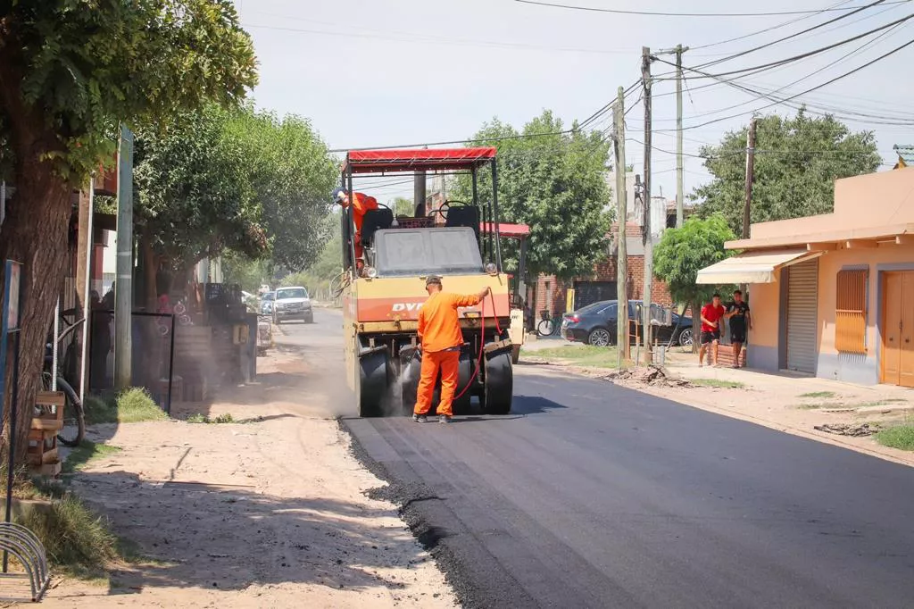 obra asfalto en San Esteban (1)