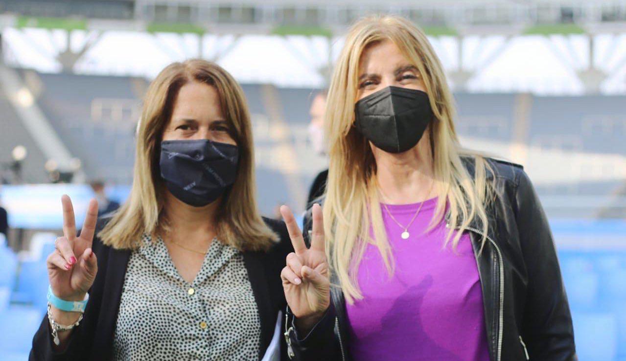 Valeria Rios con Marisa Fassi