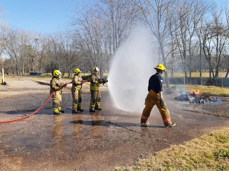 bomberos capacitación