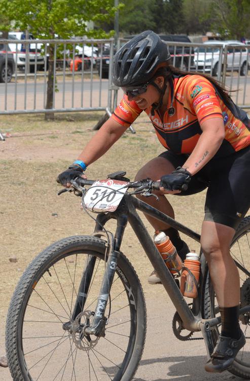 Mountain bike Mariana Goñi unica representante femenina cañuelense ESTA
