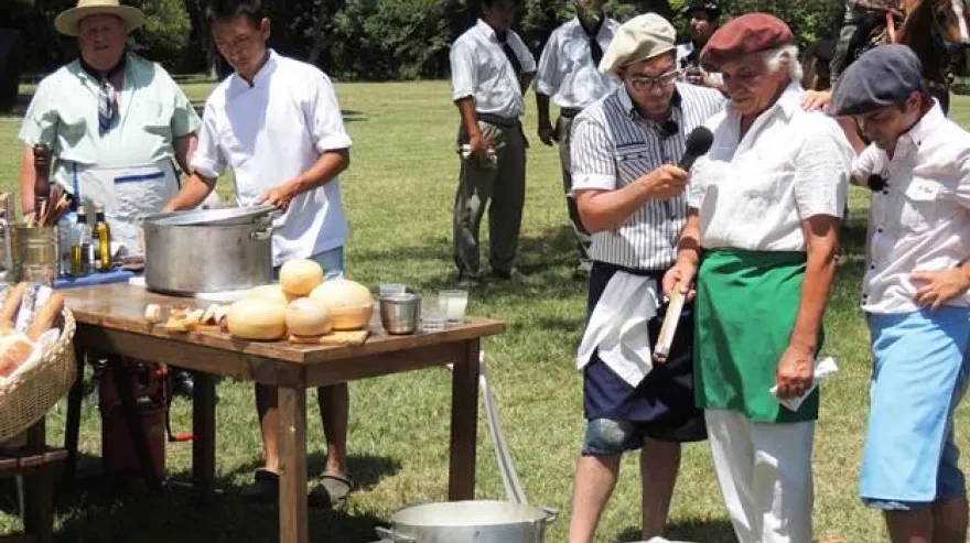 J. Braceli en V. Casares