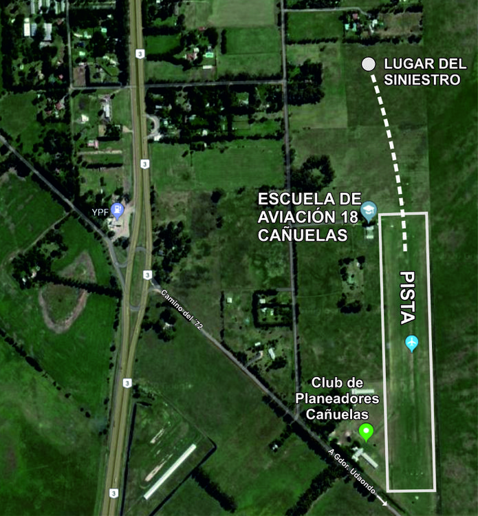 Mapa Club de Planeadores