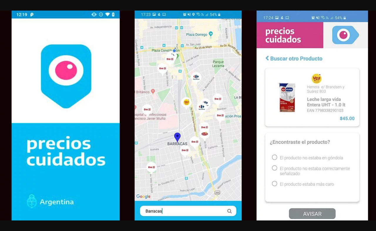 App precios cuidados