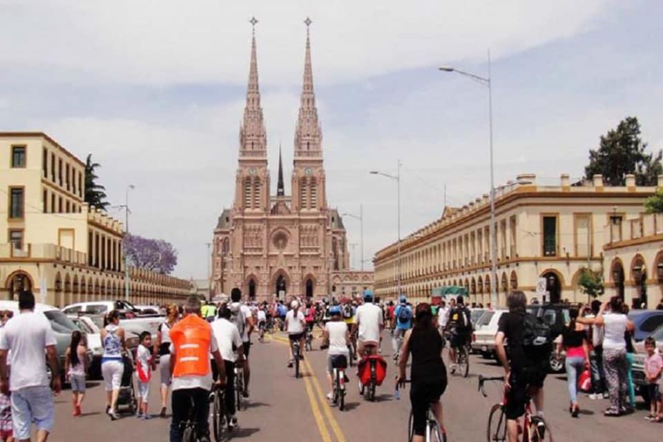 bicicleteada a lujan
