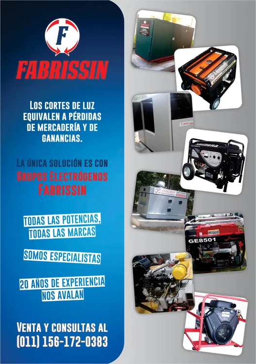 Fabrissin Grupos ElectrogenosRGB