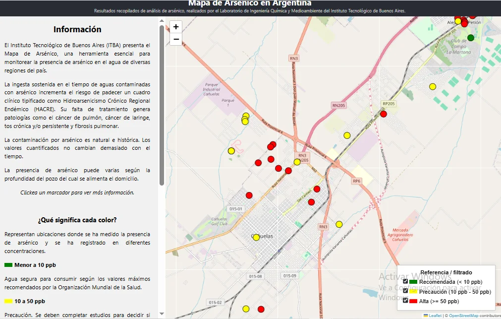 mapa arse