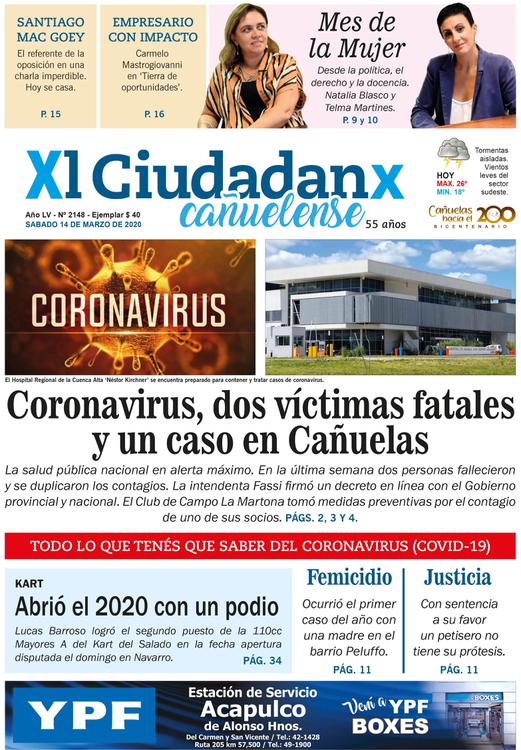 El Ciudadano Página 01 -TAPA- CORREGIDA