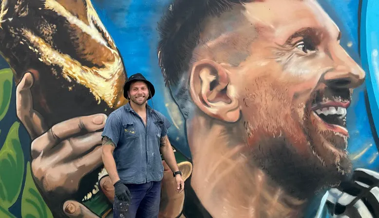 portada messi pintor