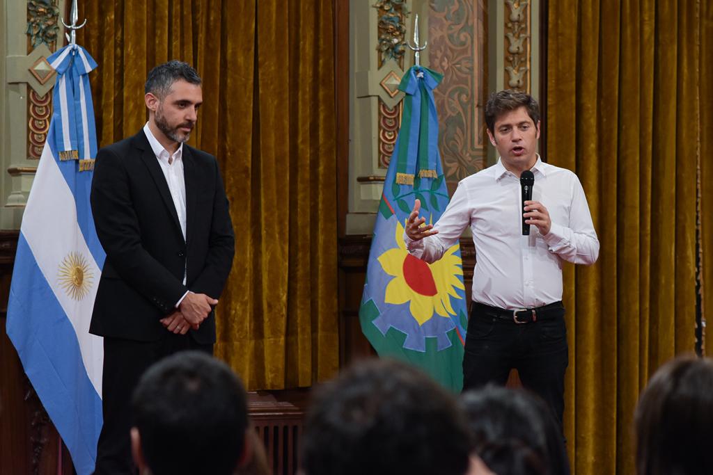 Kicillof y Girard