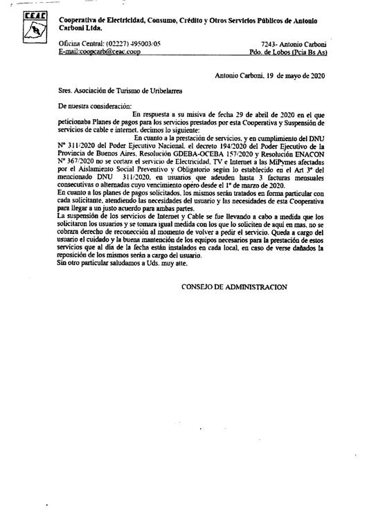 respuesta carboni