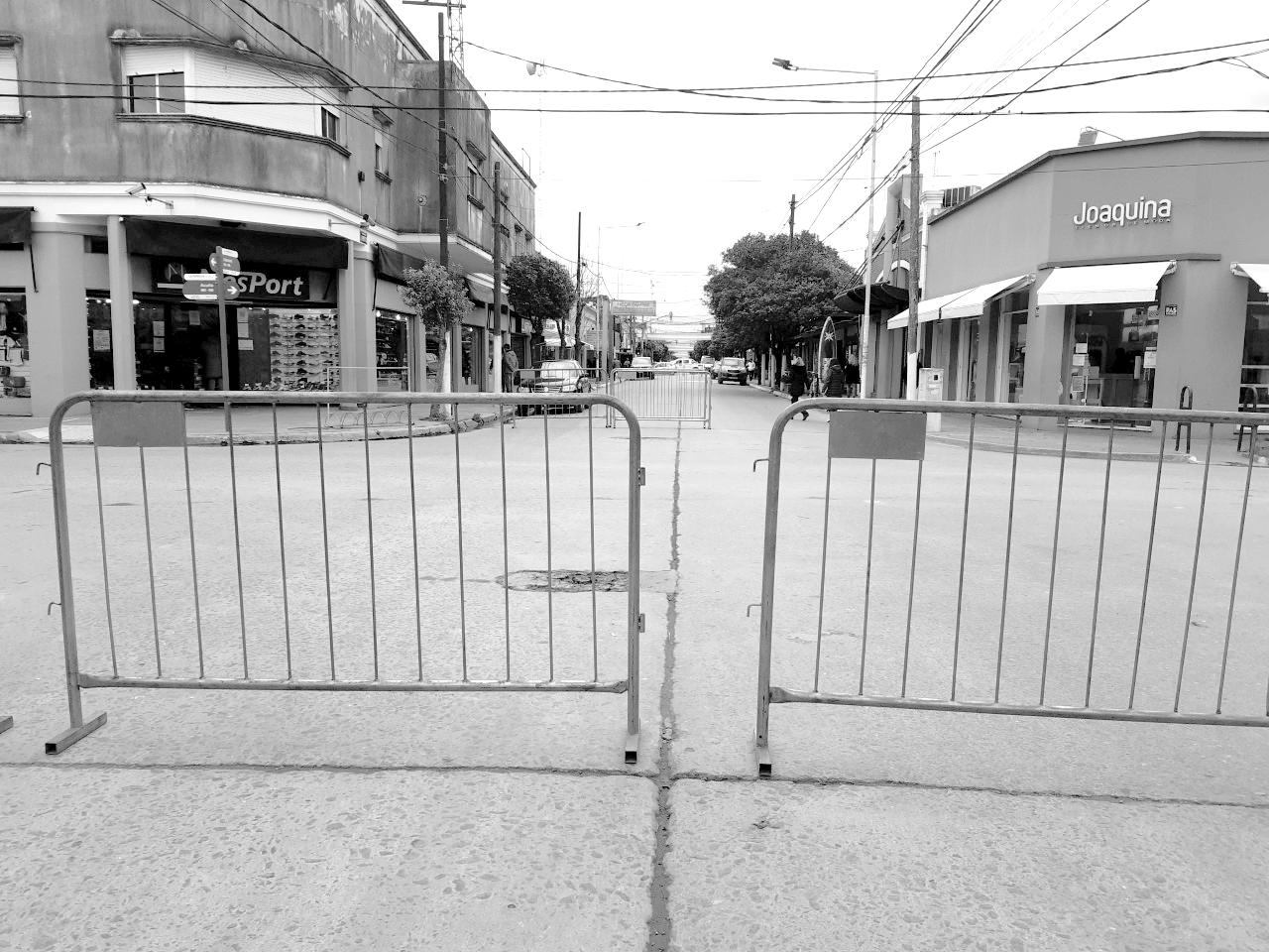Peatonal Av Libertad pandemia