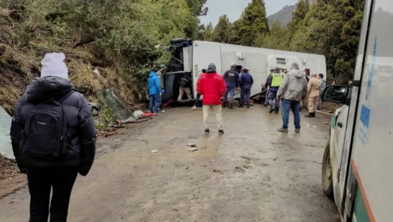 vuelco bus