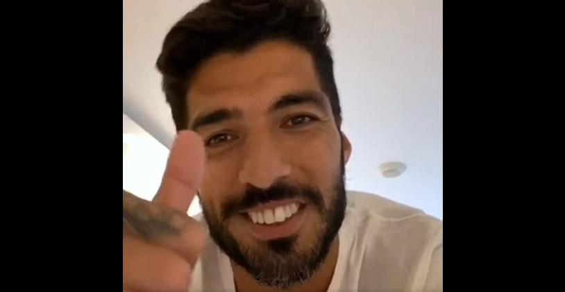 Luis Suarez saludo al CFC